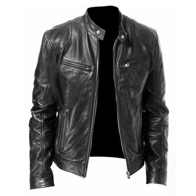 Lorenzo – Veste Motard en Cuir
