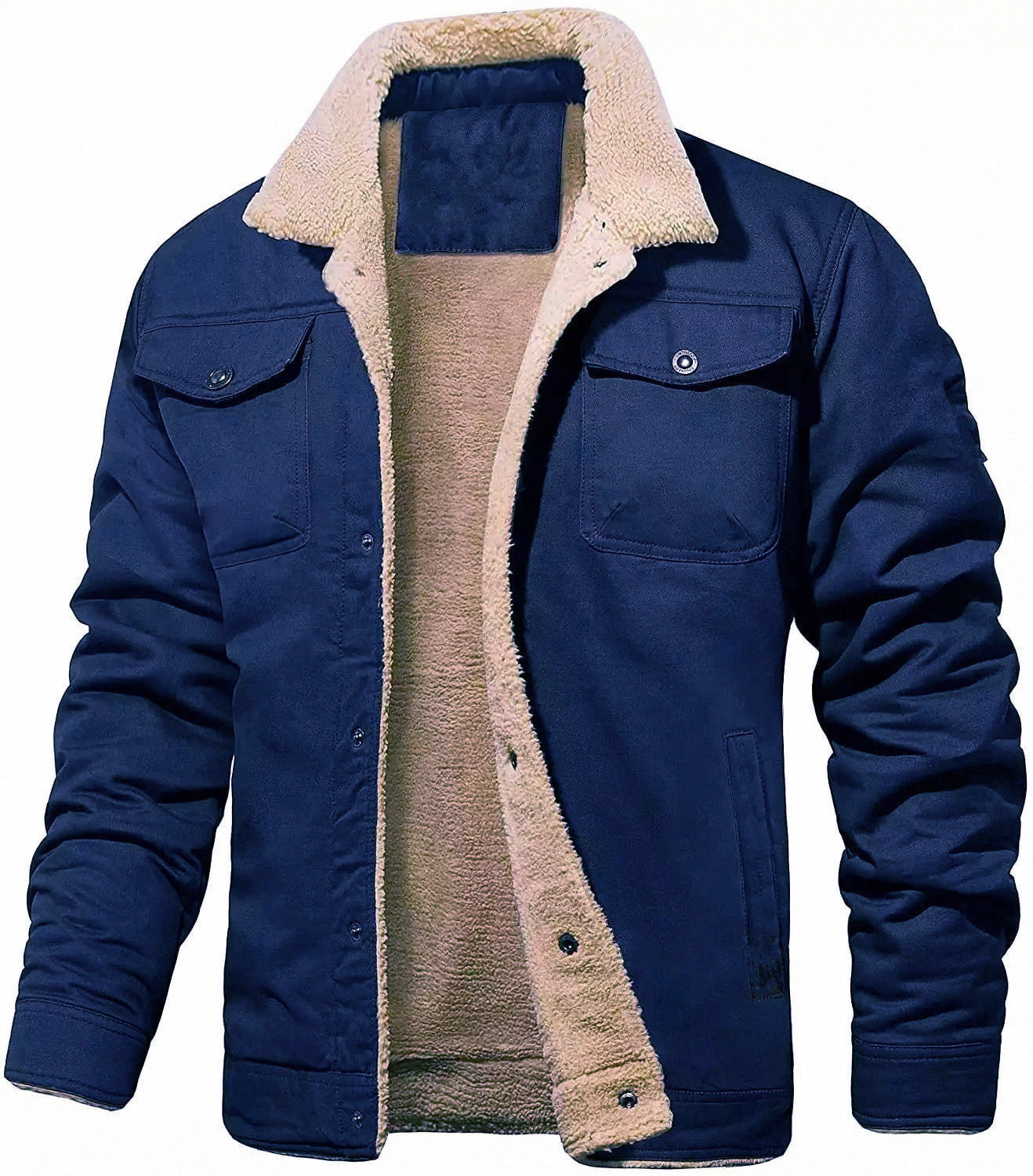 Gustave – Veste doublée en sherpa