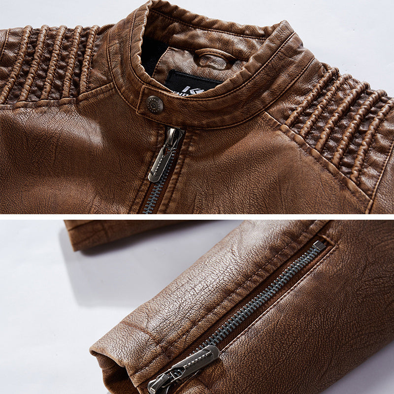 Dante – Blouson en Cuir Motard