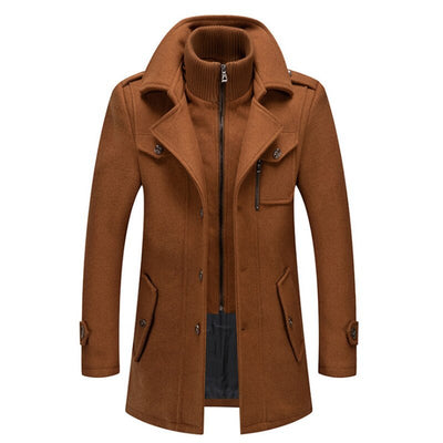 Mathis – Manteau urbain à col raffiné