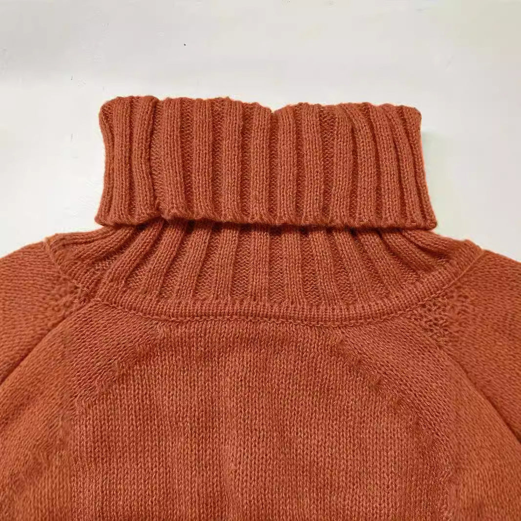 Auriane – Pull Col Roulé Élégance