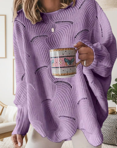 Apolline – Pull Oversize ajouré