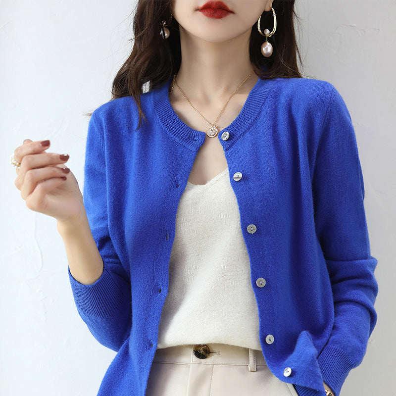 Clémence – Cardigan Élégant Boutonné
