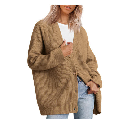 Alma – Cardigan côtelé oversize