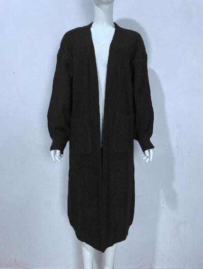 Éléonore – Long cardigan en maille