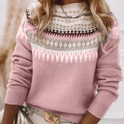 Thérèse – Pull nordique raffiné