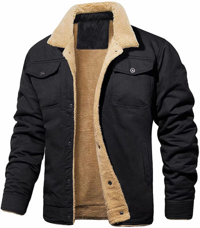 Gustave – Veste doublée en sherpa