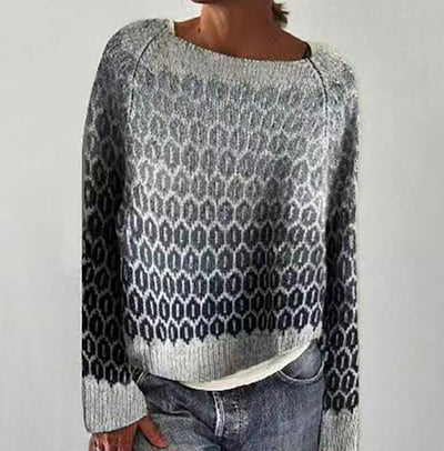 Clémence – Pull Jacquard Douillet