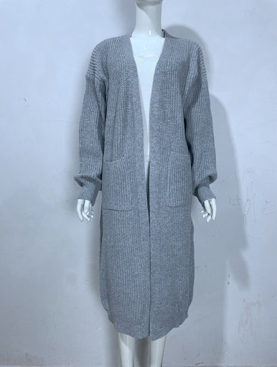 Éléonore – Long cardigan en maille