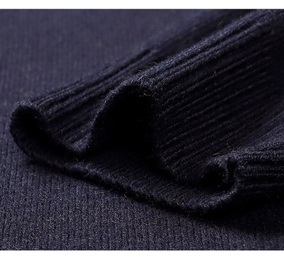 Hubert – Pull polo en maille fine