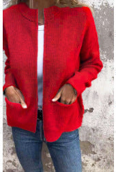 Odile - Gilet zippé à col rond