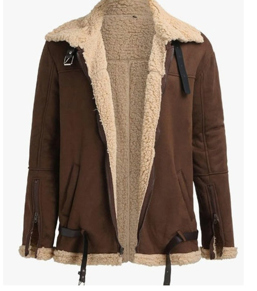 Armand – Veste aviateur doublée laine