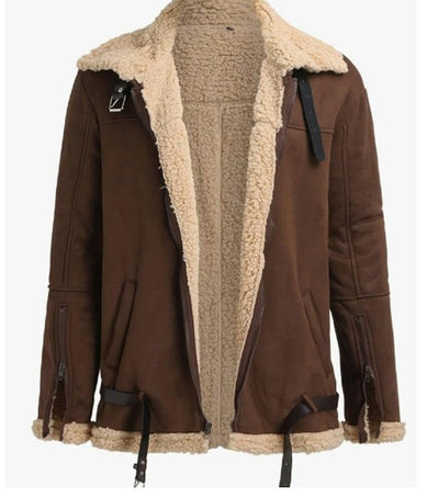 Armand – Veste aviateur doublée laine