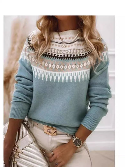 Thérèse – Pull nordique raffiné