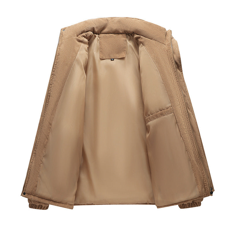 Martin - Veste en Velours Côtelé Élégante