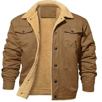 Gustave – Veste doublée en sherpa