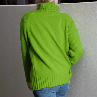 Auriane – Pull Col Roulé Élégance